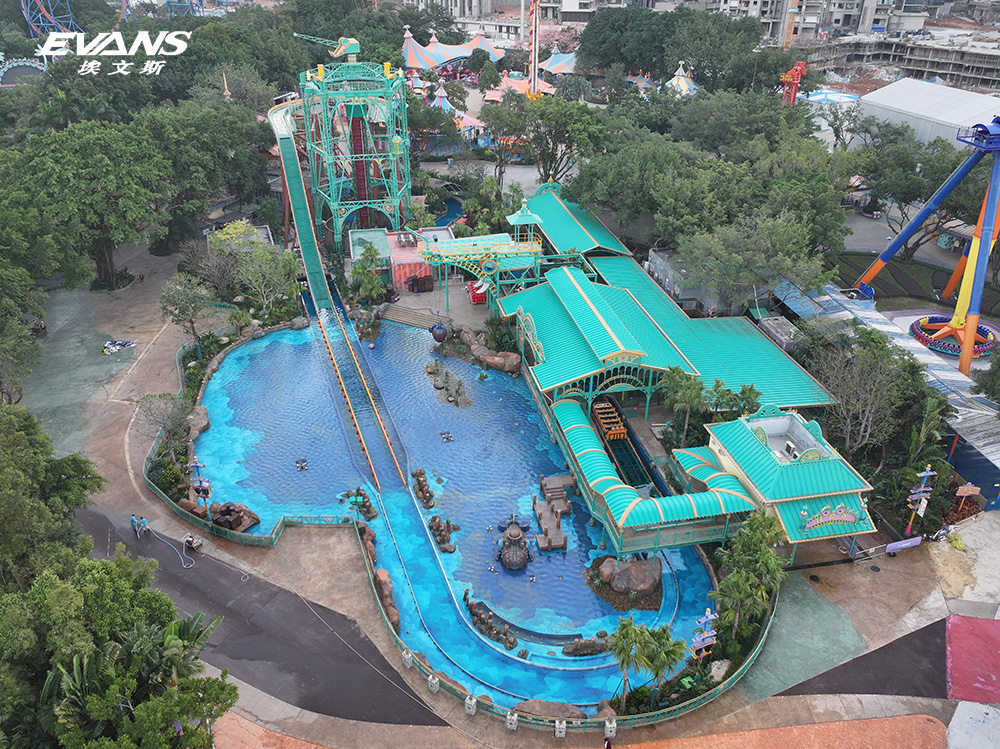 广州长隆欢乐世界激流勇进